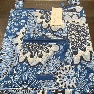 Vera Bradley Blue and White Patterned Women's Bag